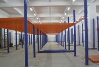 Steel Structure Industrial Mezzanine Floors With Plate For Storage Or Office Cold Rolling