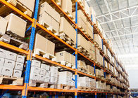 Industrial Heavy Duty Storage Racks , Warp Beam Warehouse Storage Solutions Shelving Units