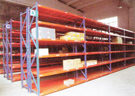 Adjustable Medium Duty Storage Rack ,  Steel Racking System For Warehouse 
