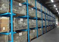 Warehouse Drive In Pallet Racking , Push Back Pallet Racking 1000kg~6000kg ISO 9001