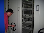 Sliding Mobile Shelving Systems , Commercial Mobile Racking System Corrosion Protection