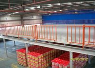Warehouse Steel Structure Industrial Mezzanine Floors , Mezzanine Storage Platform
