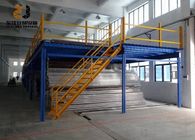 Epoxy Powder Coated 2-Layer Industrial Mezzanine Floors For Warehouse Use Mezzanine