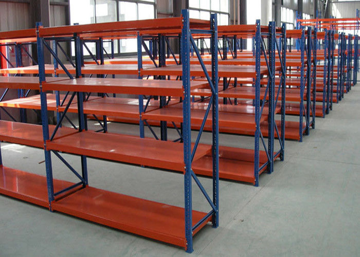 Industrial Steel Middle Duty Pallet Rack Storage Systems Multi Layers High Density