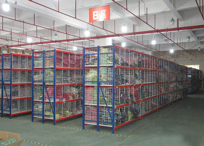 Adjustable Medium Duty Storage Rack ,  Steel Racking System For Warehouse 