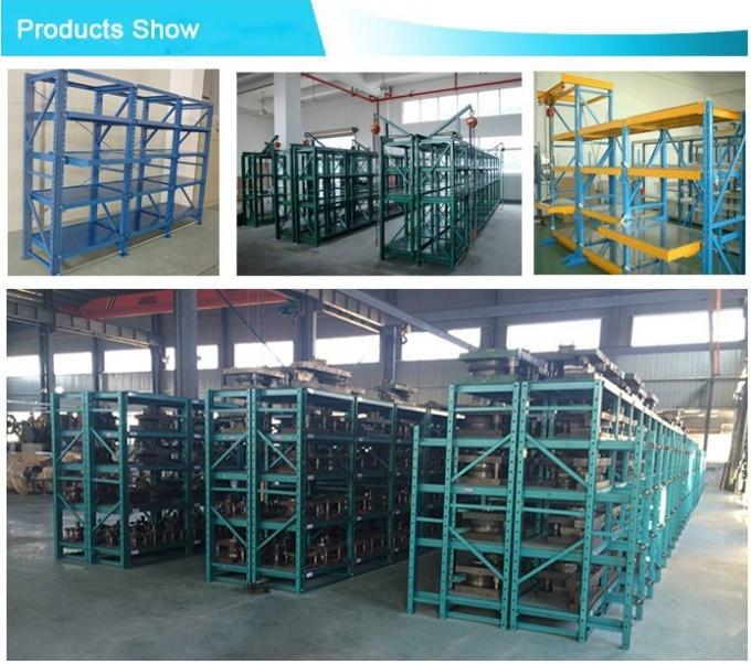 Multi Level Heavy Duty Mold Rack Storage Adjustable For Tool / Dies Storing