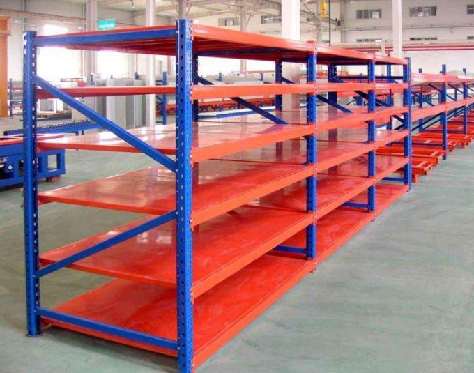 Medium Duty Industrial Steel Storage Racks 500kg/Layer , Commercial