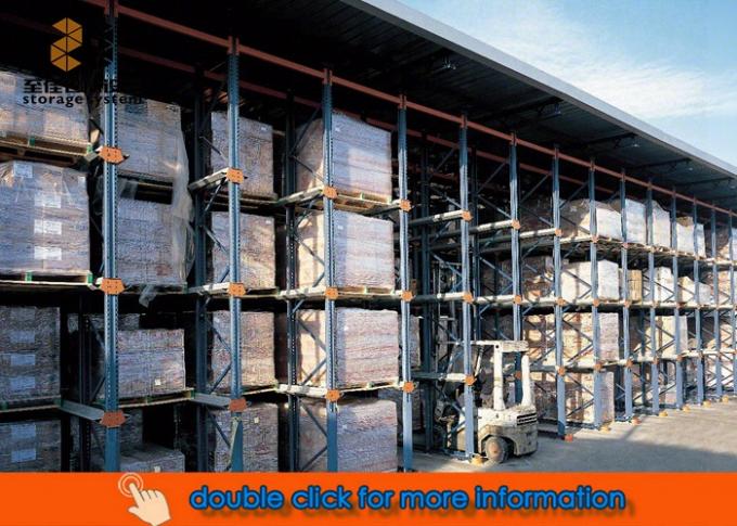 ODM Heavy Duty Warehouse Racking Shelving System / High Density Racking ...