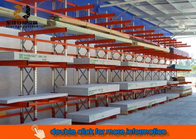 2 Stackcorrosion Rack Powder Coating 300-1800mm Arm Corrosion Protection Warehouse Racking System