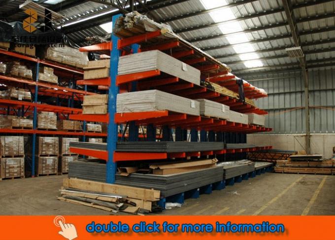 2 Stackcorrosion Rack Powder Coating 300-1800mm Arm Corrosion Protection Warehouse Racking System