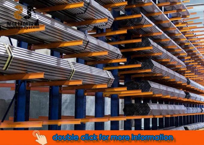 2 Stackcorrosion Rack Powder Coating 300-1800mm Arm Corrosion Protection Warehouse Racking System