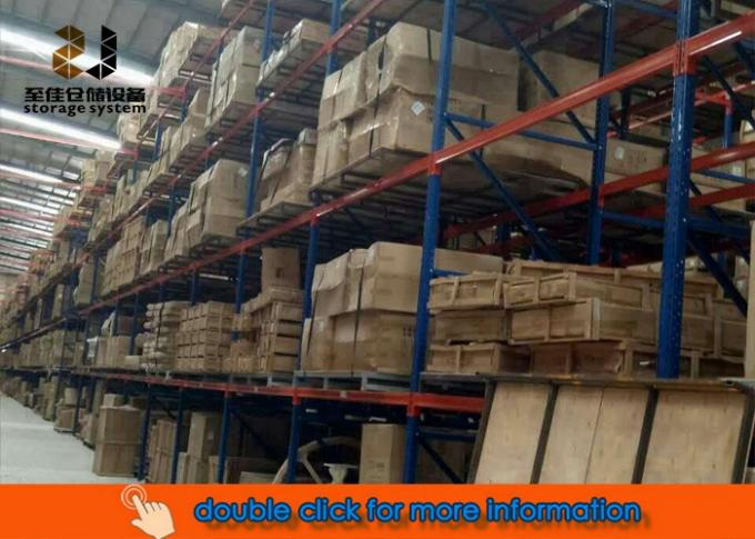 Double Deep Selective Racking Power Coated Heavy Duty Metal Shelving ...