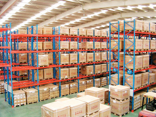 Steel Heavy Duty warehouse shelving racks for Storage Equipments Assembled Structure