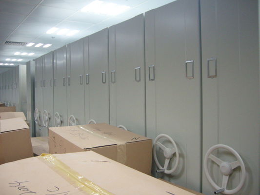 OEM ODM Moving File Cabinets Shelf System For Archives Library