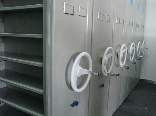 Compact File Cabinet Storage Systems , Metal Lateral File Cabinet With Sliding Track