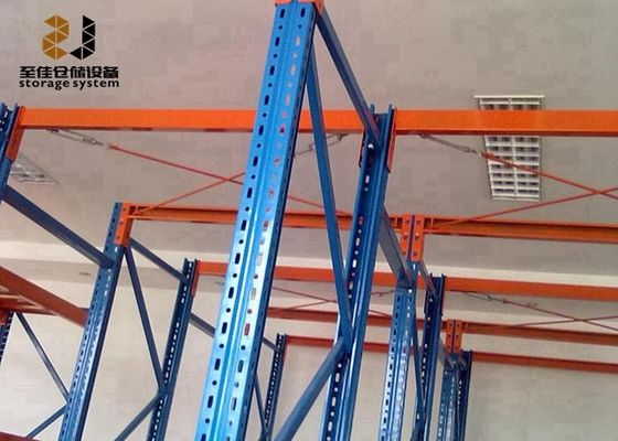 Assemble Or Welded Powder Coating Drive Through Pallet Racking