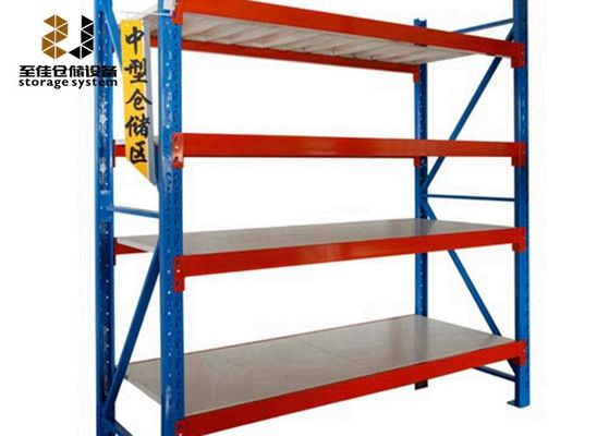 Durable Medium Duty Storage Rack Industrial Pallet Rack Storage Systems