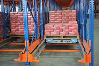Stainless Steel Shuttle Pallet Racking Drive In Rack With Automatic Radio Function