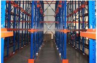 Adjustable Drive In Pallet Racking System , Pallet Rack Storage Systems For Cold Storage
