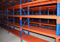 Durable Steel Medium Duty Shelving System Upright Frame For Warehouse Storage