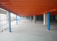 Steel Mezzanine Floor Construction For Storage , Industrial Mezzanine Systems 