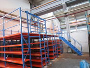Steel Industrial Mezzanine Floors , Pallet Racking Rack Supported Mezzanine Floors 