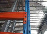 Strong Warehouse Pallet Shelving With Welded Galvanized Wire Mesh Decking