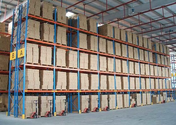 Quality  Steel Warehouse Storage Shelving Units / Heavy Duty Pallet Racks Manufacturers factory