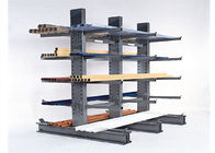 Long Pipes Adjustable Cantilever Pallet Racking System For Industrial Warehouse
