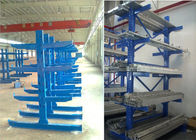 Double Sided Cantilever Pallet Racking , Heavy Duty Warehouse Rack And Shelf