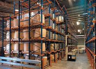 Metal Drive In Pallet Racking Warehouse Shelving System 1500kg/ Pallet