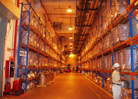 Steel Adjustable Drive In Steel Warehouse Shelving , Pallet Racking Shelves 4000kg/Level