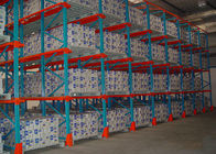 Warehouse Drive In Pallet Racking , Push Back Pallet Racking 1000kg~6000kg ISO 9001