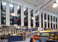 Pallet Rack Supported Mezzanine , Steel Warehouse Mezzanine Floors For Storage