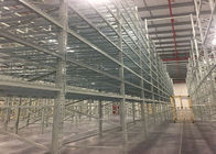 Gray Rack Supported Mezzanine Steel Shelving Systems for Huge Warehouse