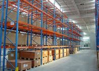 Multi Level Metal Warehouse Shelving , Cold Rolled Steel Storage Rack Systems