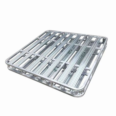 Quality  Galvanized Heavy Duty Steel Pallet Warehouse Storage Stackable Metal Pallets factory