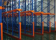 Cold Rolled Steel Galvanization Drive In Pallet Racking System