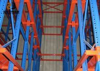 Powder Coating Drive In Pallet Racking Customzied Size Warranty 5 Years Pallet Picking