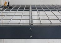 Powder Coated Galvanized Adjustable Shelf Height Rolling Wire Shelf