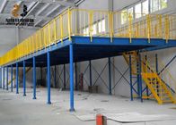 2-Layer Max 6000mm Industrial Mezzanine Floors Upright Industrial Shelving