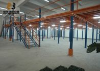 Epoxy Powder Coated Max 6000mm Industrial Mezzanine Floors / Steel Mezzanine Floor