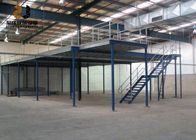 2-Layer Max 6000mm Upright Industrial Mezzanine Floors , Mezzanine Construction