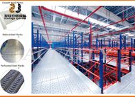 Boltless / Rivet Shelving Mezzanine Floor Systems , Max 6000mm Upright