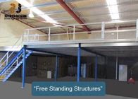 Flexible Mezzanine Platform System With Stairway Capacity 500kg - 4000kg/Sqm