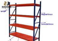 Multi-Level Warehouse Pallet Racking / Industrial Steel Shelving