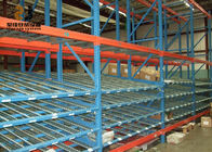 Heavy Duty Shelf Adjustable Flow Racking Systems With Powder Coating