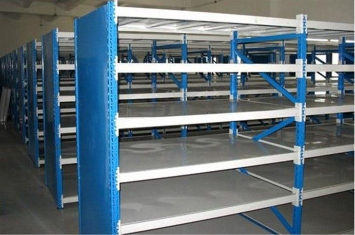 Warehouse Steel Medium Duty Storage Rack With Upright Fram And Beams OEM Service
