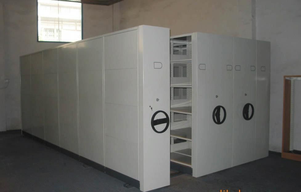Steel Rolling High Density File Storage Systems For Library / School / Office / Bank