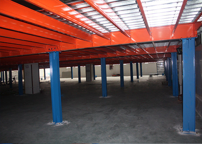 Customized Rack Supported Mezzanine Floor For Large Stroge High Load Capacity